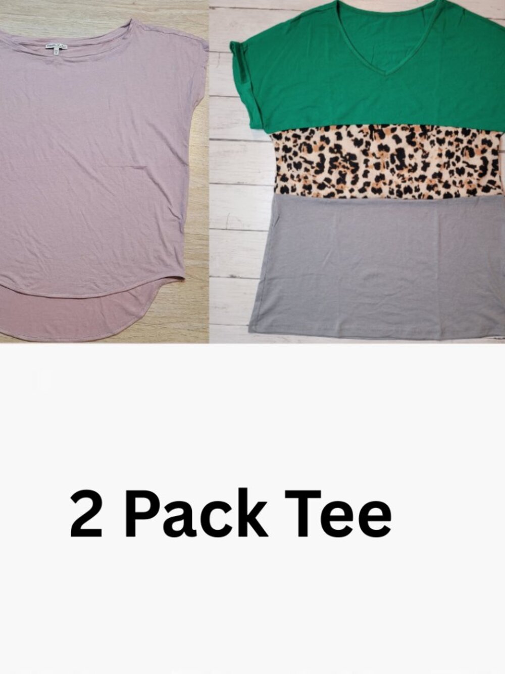 NEW - Lot of 2 - Express Assorted Women's Small Summer Casual Summer T-Shirt Top